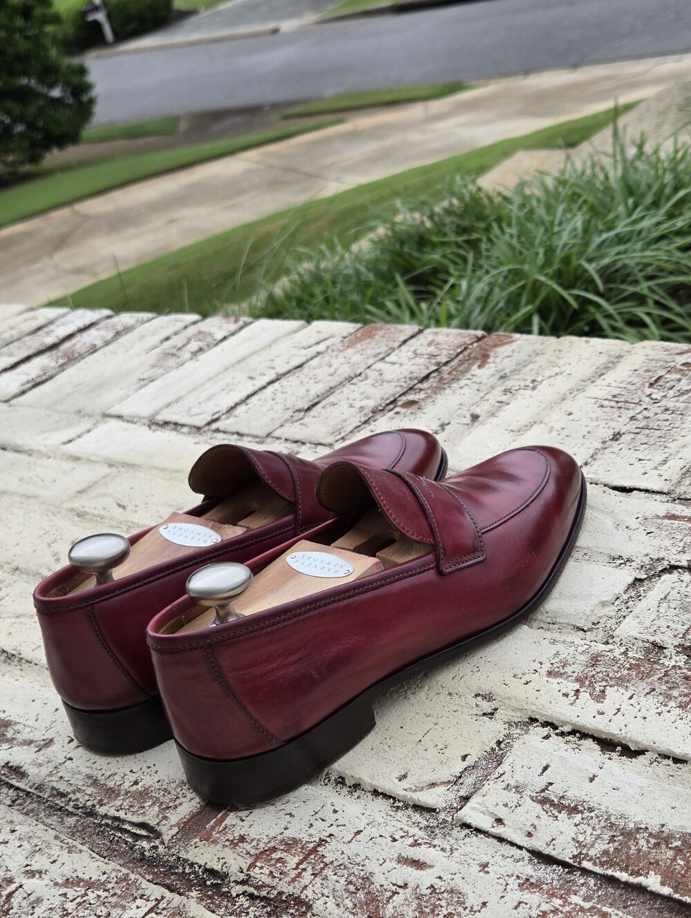 PAUL EVANS Penny Loafers (Mens Size 8.5 /Fits Like a US Size 9.5 - Picture 4 of 10